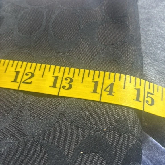 Coach Black Designer Purse - Picture 2 of 8